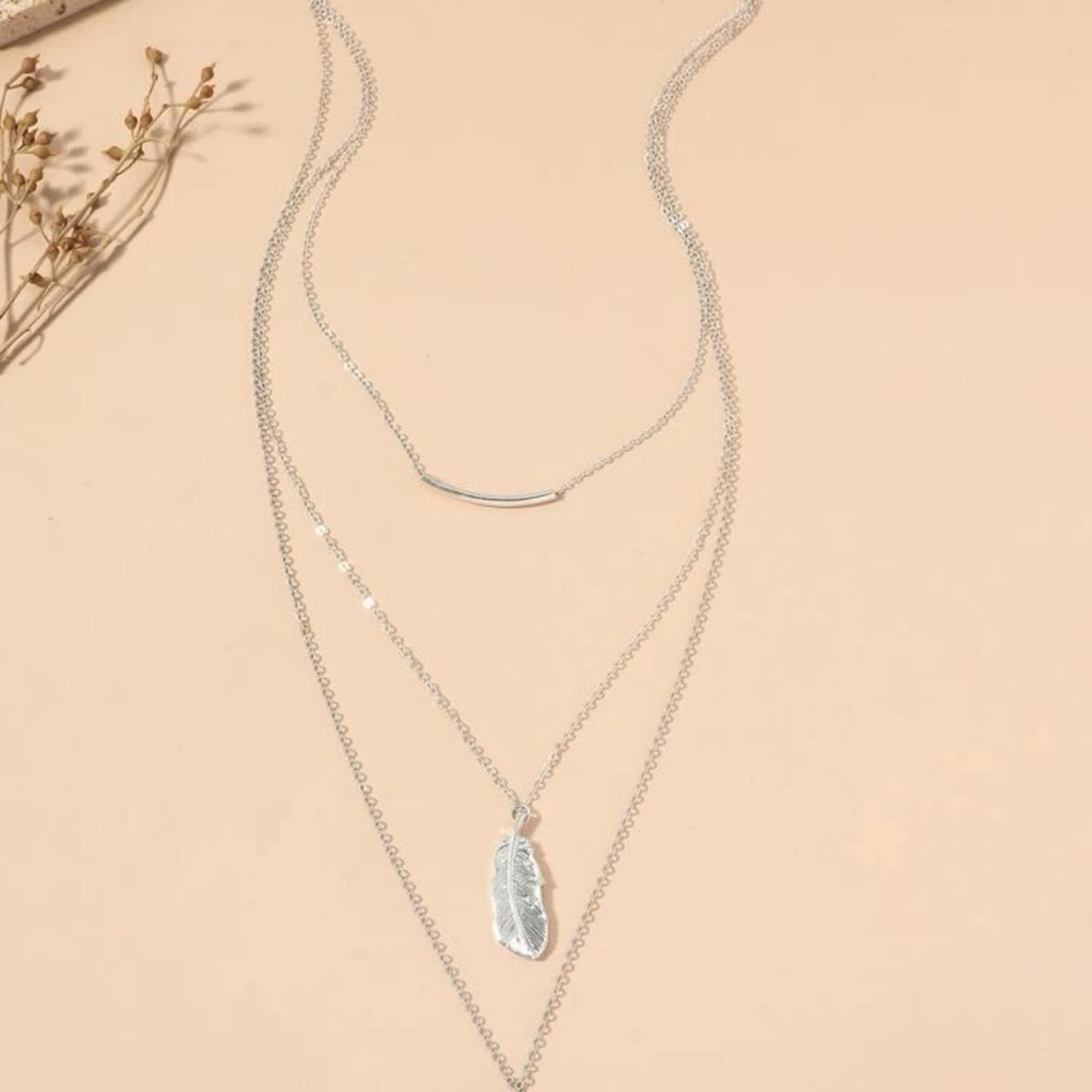3 LAYERED TURQUOISE NECKLACE - Picture 6 of 6